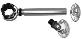 Threaded Antenna Support Flat Mount & 4-Way Base - PAK-0006